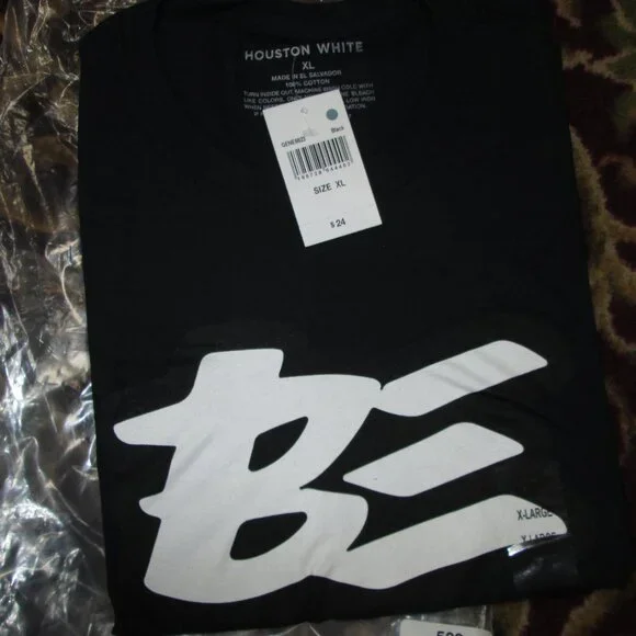 Black&White"Be the Change" Mens X Large T-shirt Coo shirt! Represent! - Picture 2 of 6